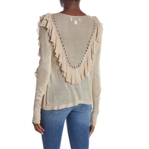 WILDFOX Camilla Ruffled Sweater - Picture 2 of 6